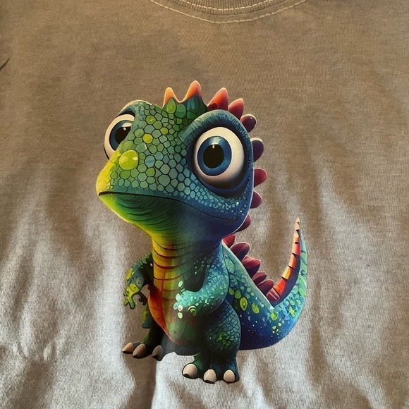 Hand Pressed and Hand Dyed Shirt, BN size child XSmall - Picture 2 of 3